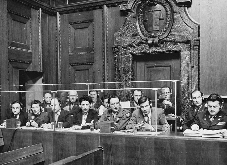 Translating and interpreting the nuremberg trials the national wwii